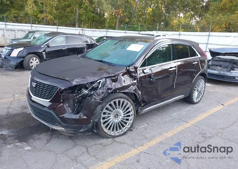 2020 Cadillac Xt4 Awd Premium Luxury z USA, uszkodzony, nr VIN 1GYFZDR47LF119818